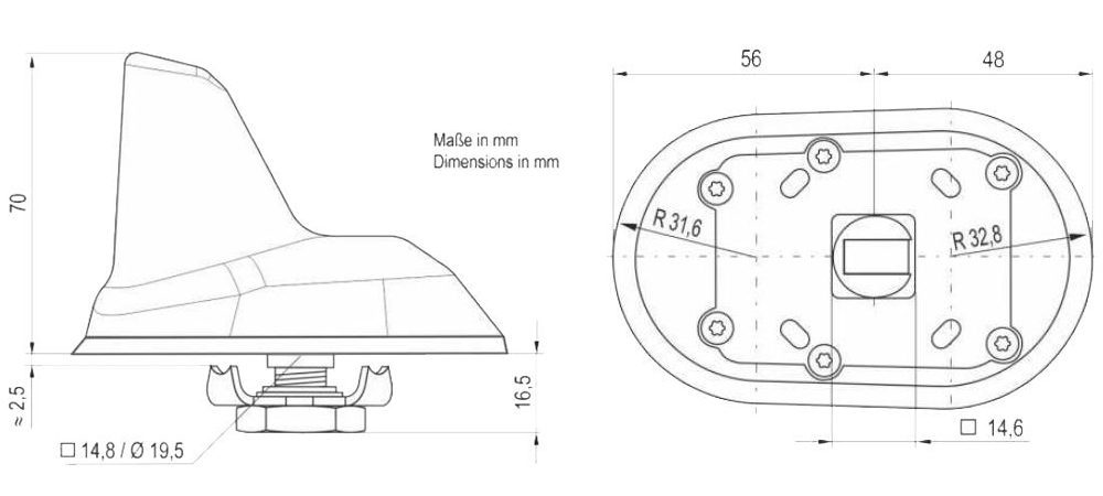 DAB A GPS A Shark Zeichnung