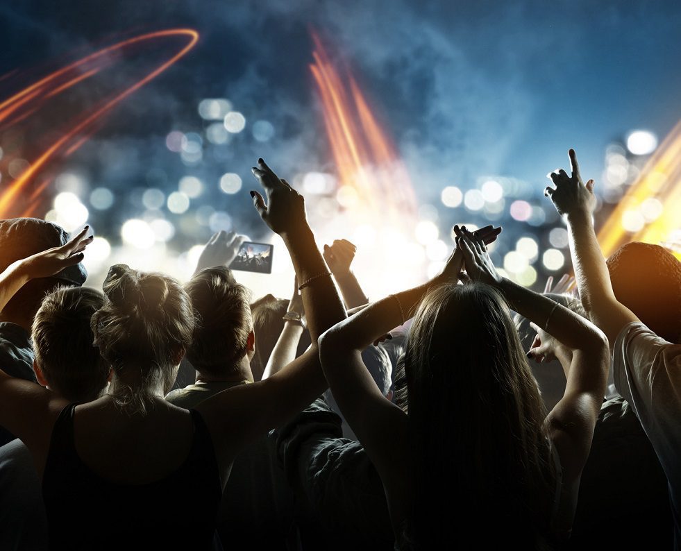 Crowd at a concert
