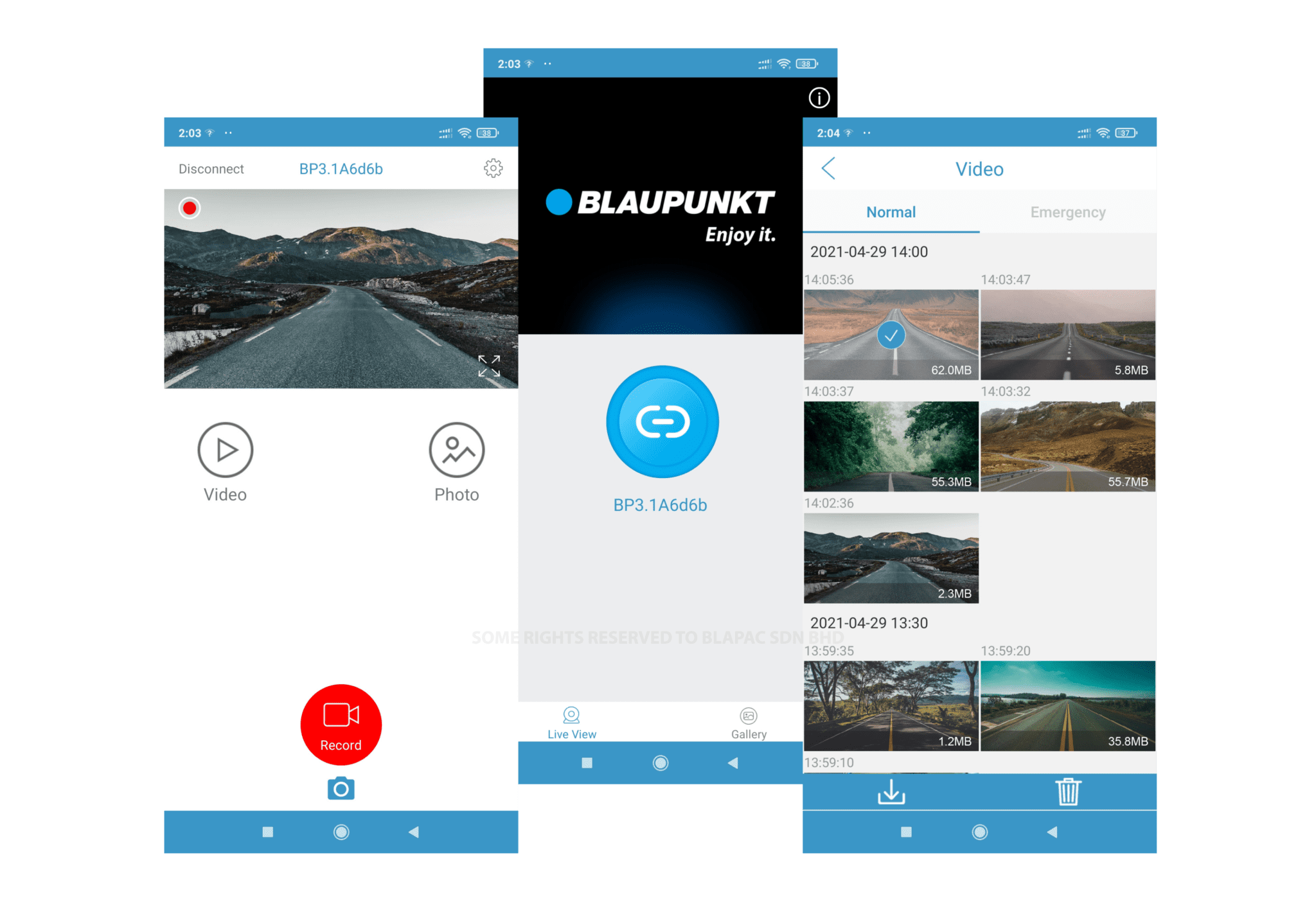 Blaupunkt Digital Video Recorder BP 3.1a