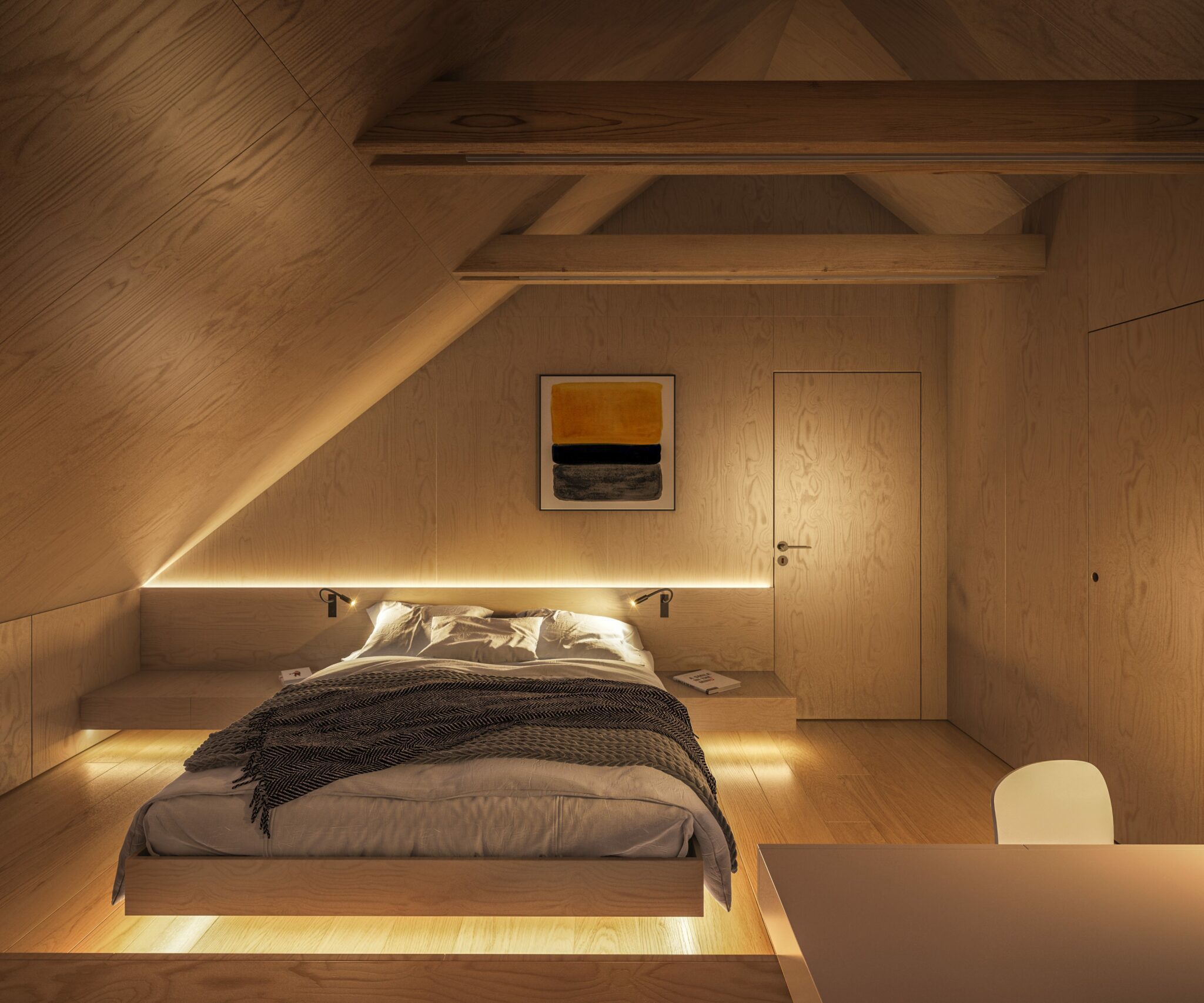 Blaupunkt-BEDSETWW_7 Sypialni LED Strip Bedroom Proline