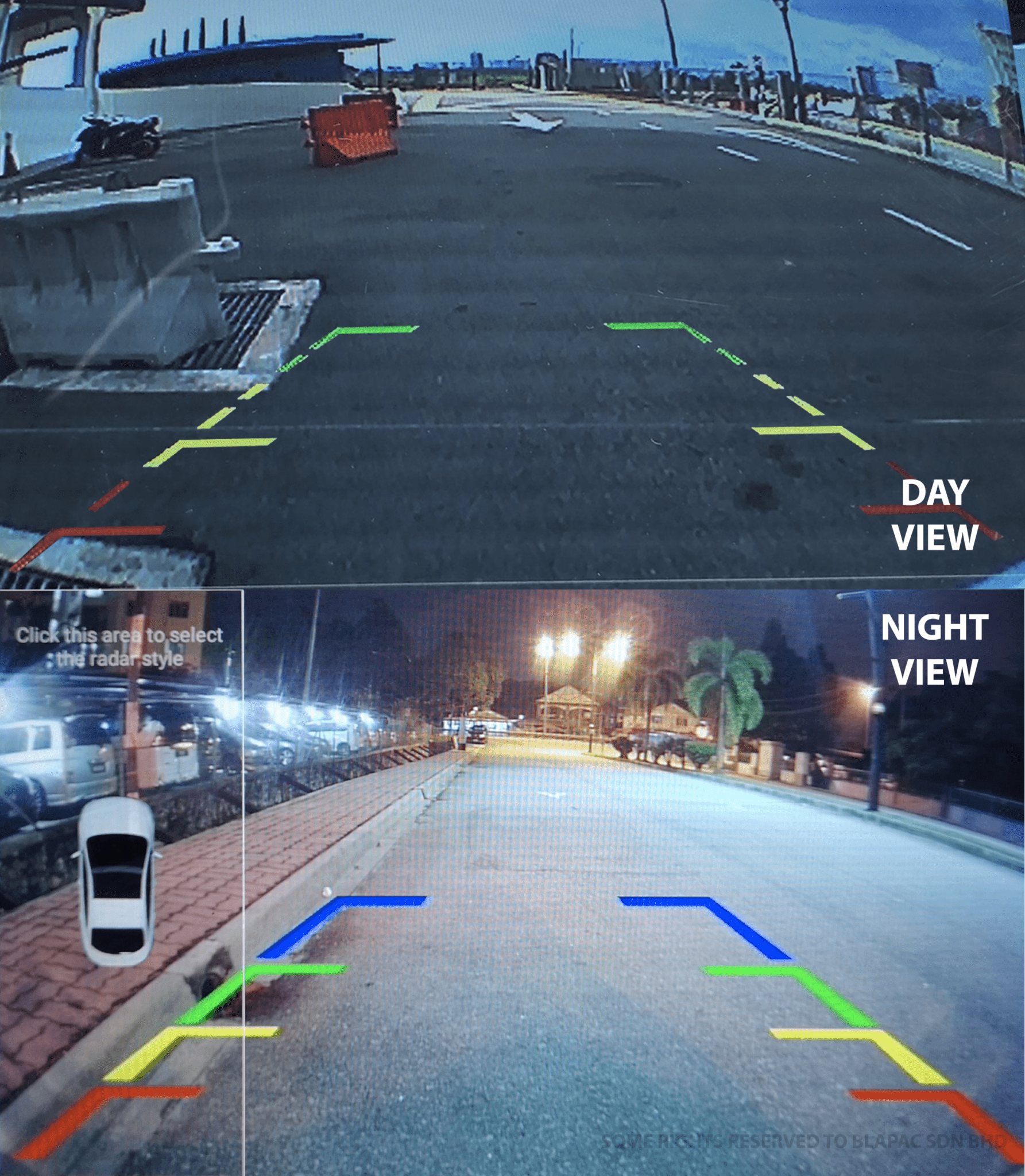 Blaupunkt Front & Reverse Camera AHDC 1.0