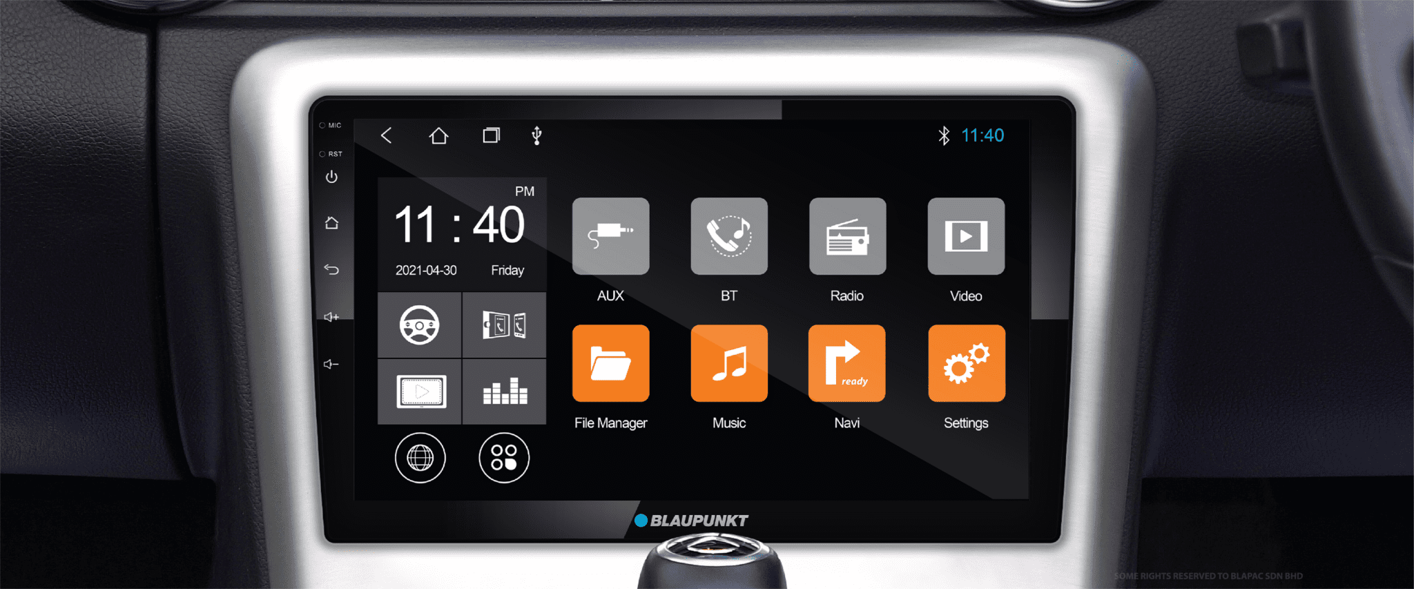 Blaupunkt 2-Din Car Multimedia Daly City 900 & 1000
