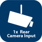 1x Rear Cam Input