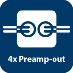 4xPreamp Out