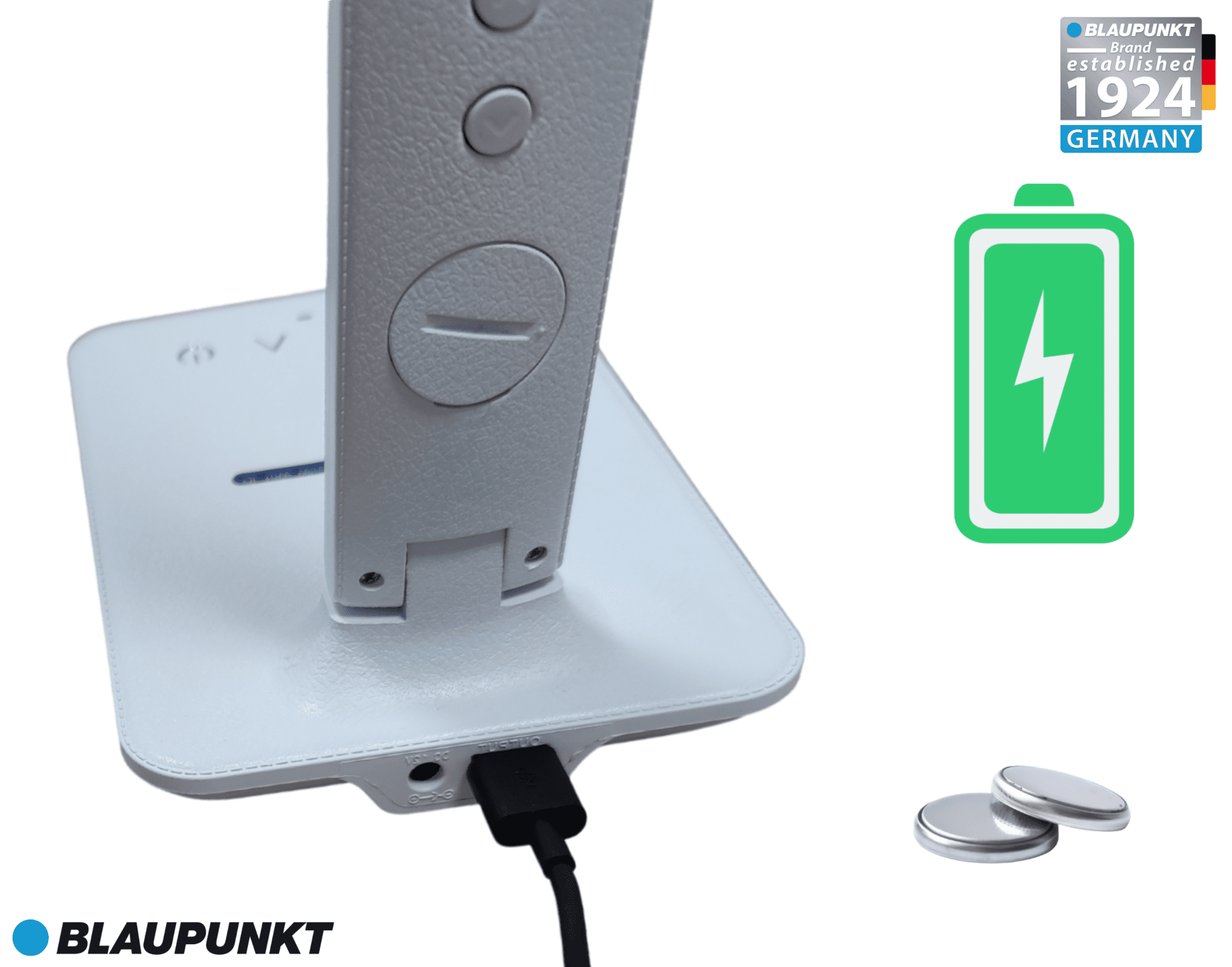 desk lamp with wireless charging