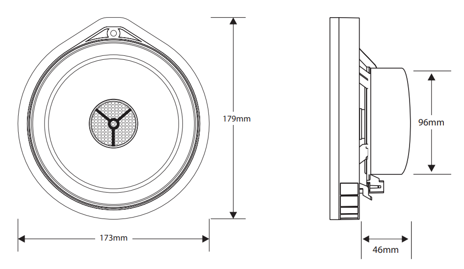 MPS 1652 HN DIMENSION