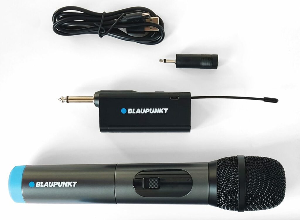 Zestaw mikrofon bezprzewodowy blaupunkt