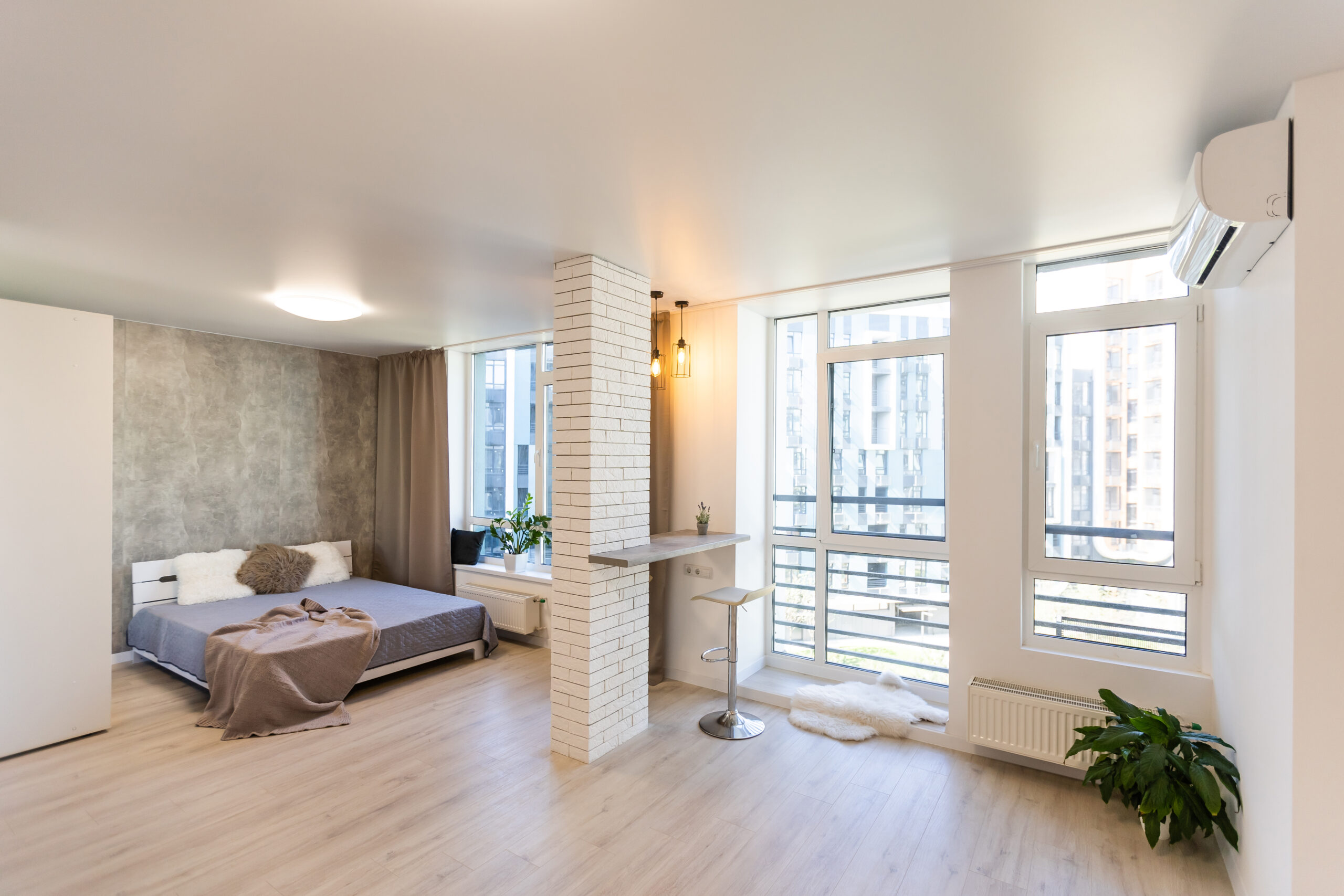 Luxury Studio Apartment With Fold Down Bed