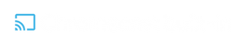 Chromecast Logo White