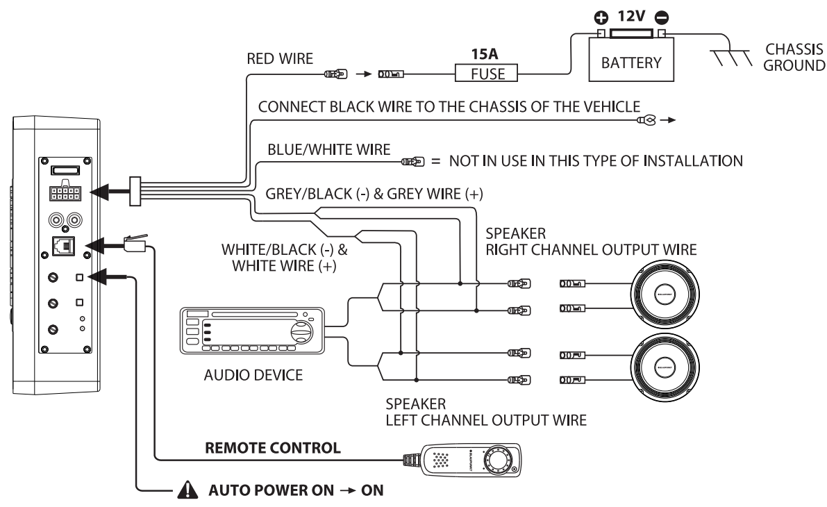 GTr 8100 A Wiring Diagram (High)