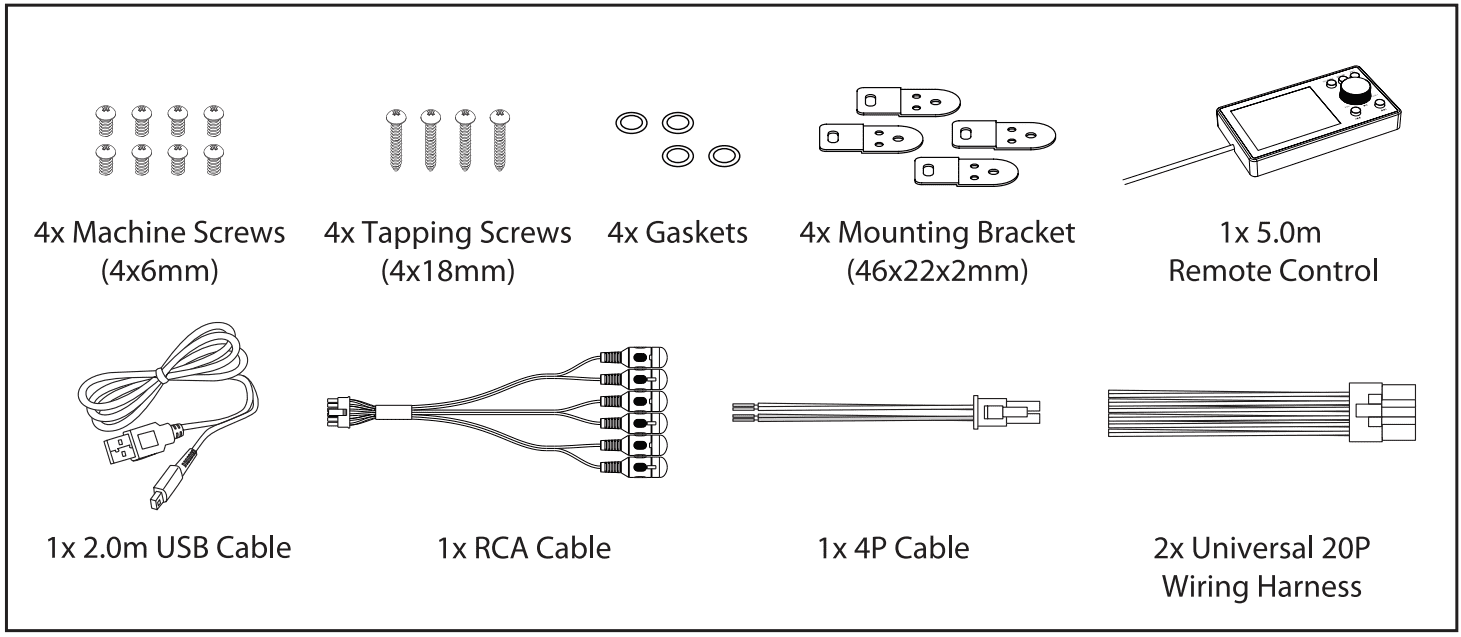 MPD 610 A Accessories