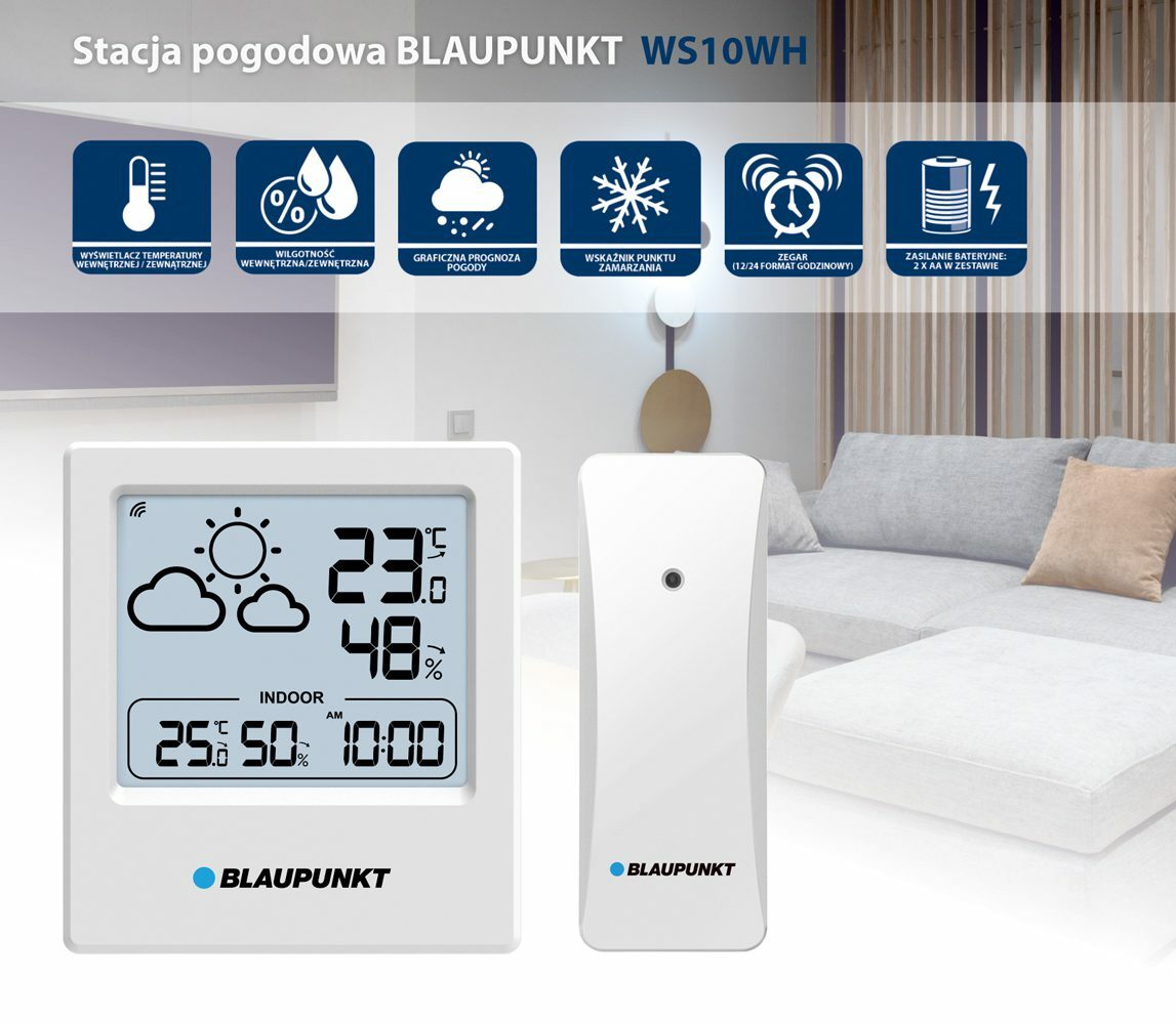 Blaupunkt_Stacja Pogodowa WS10WH 3