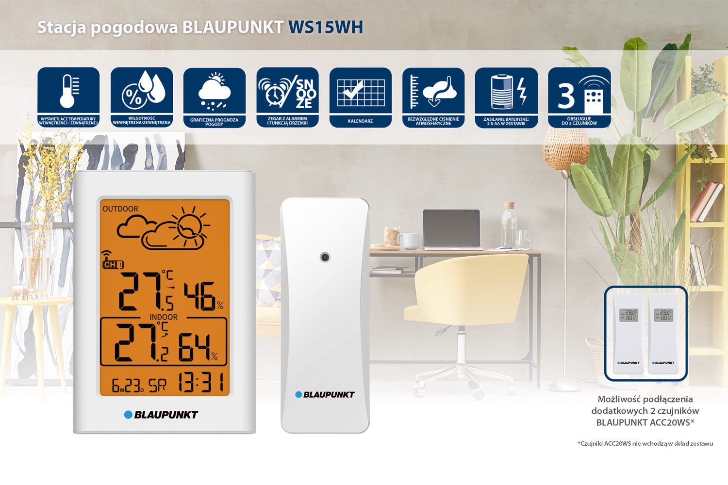 Blaupunkt_Stacja Pogodowa WS15WH_3