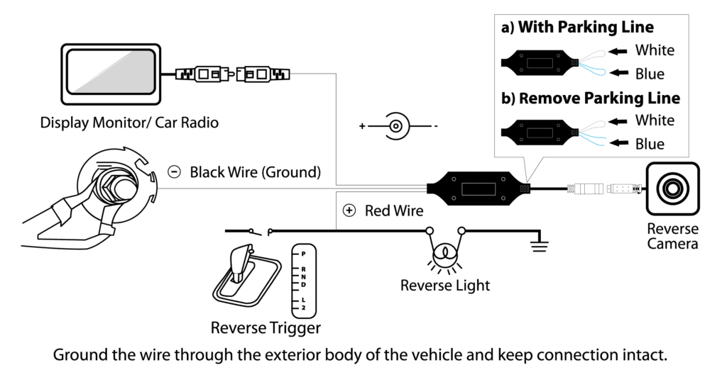RC1.1 Reverse Camera Installation