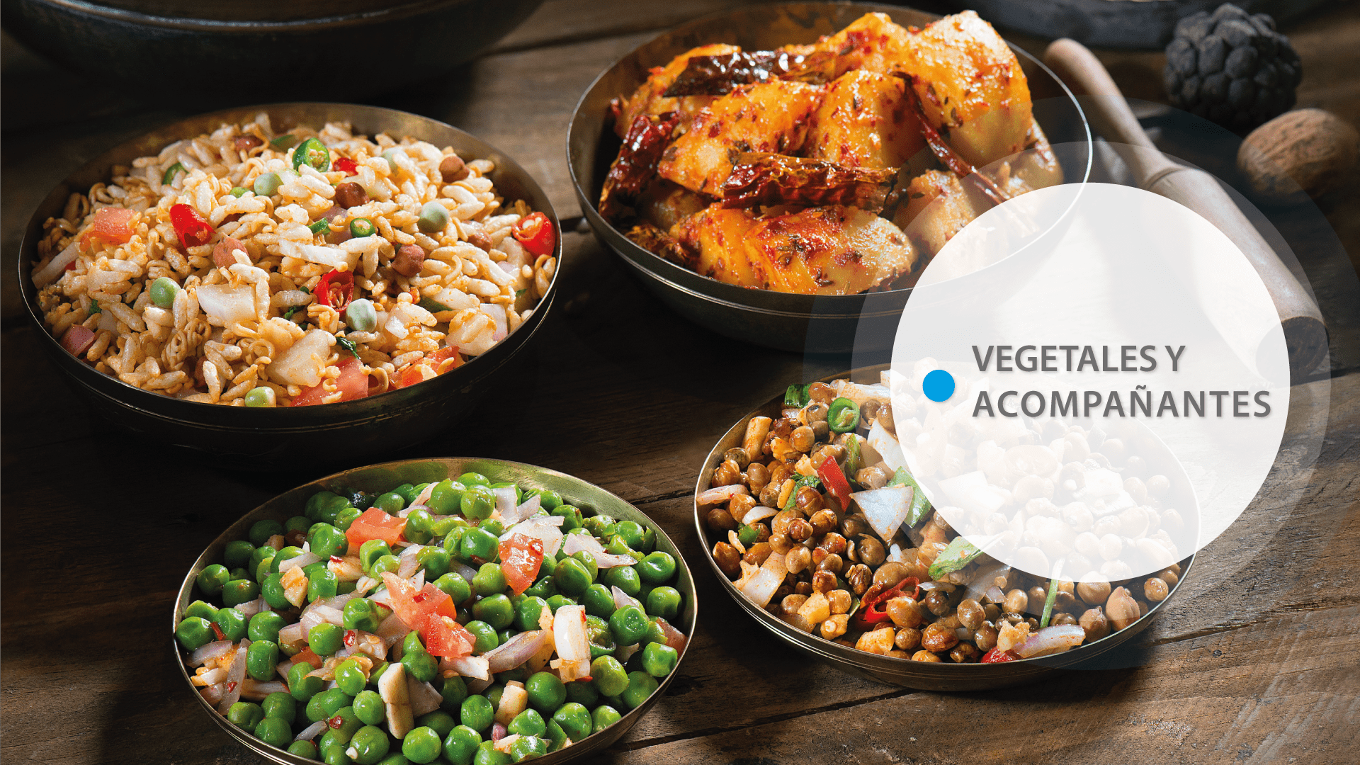 VEGETALES Y ACOMPANANTES