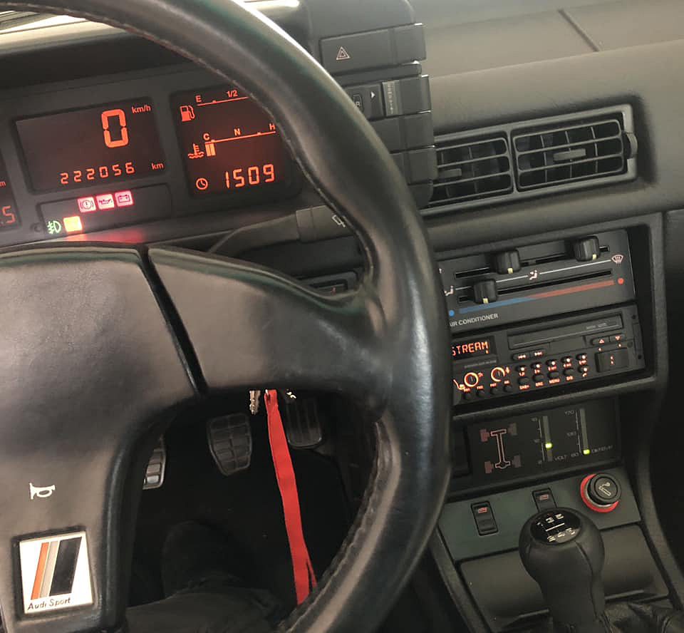 Bremen SQR 46 DAB im Audi Urquattro