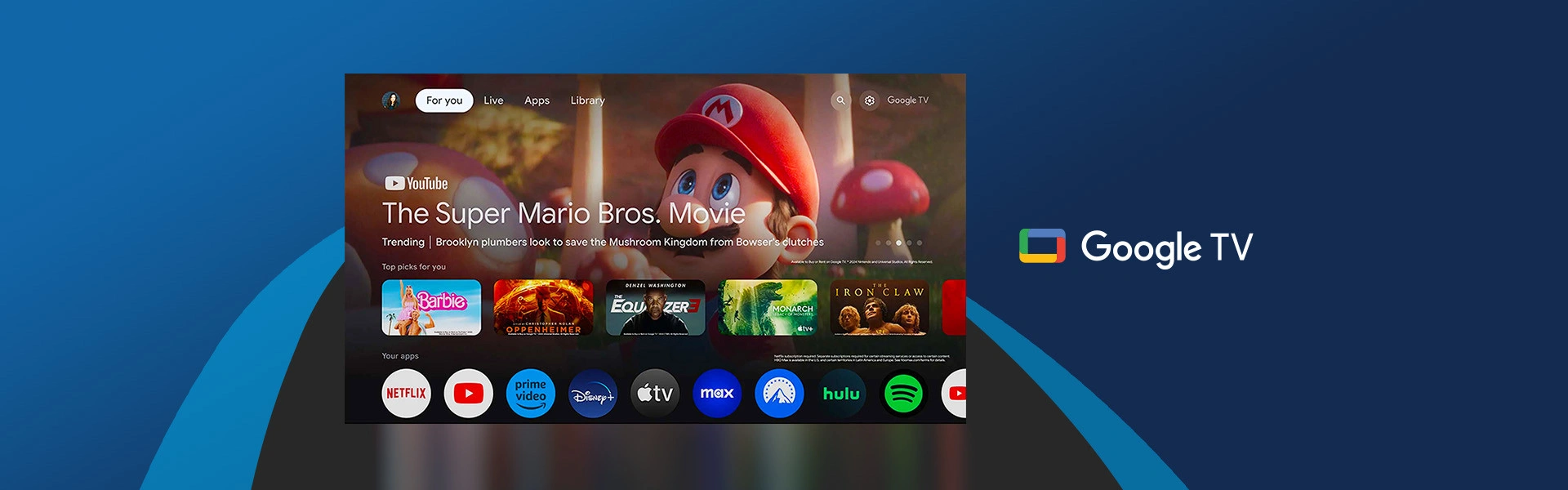 Google Tv 1920×600