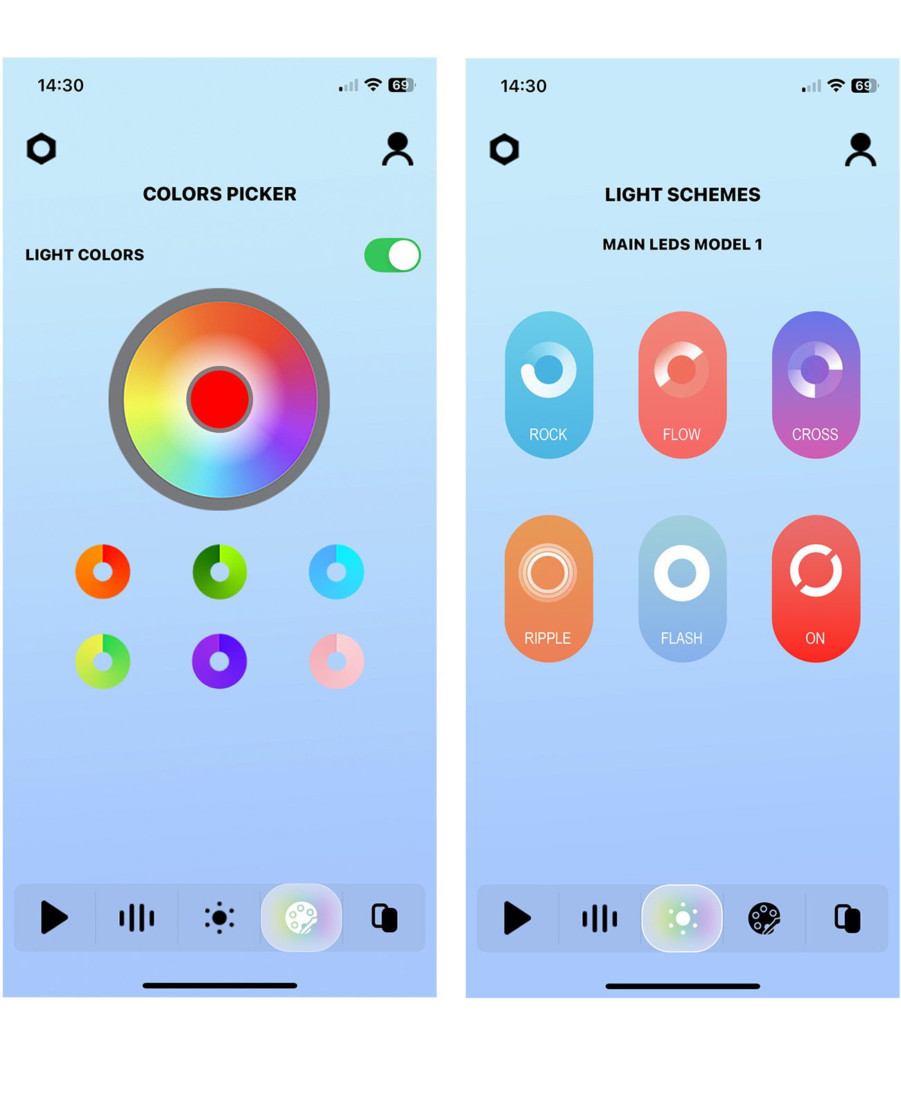 PB100X App Color