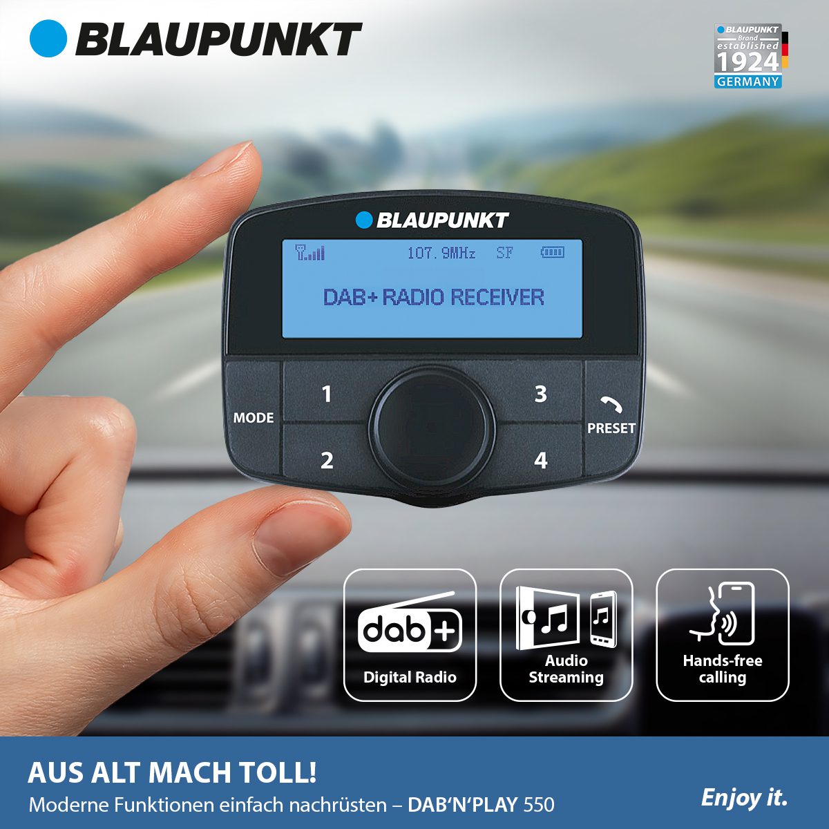 Blaupunkt DAB’N’PLAY 550 DE